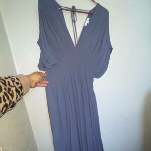 MIOU MUSE WOMEN DRESSES LONG Maxi Dress Used Good Condition Sz Large